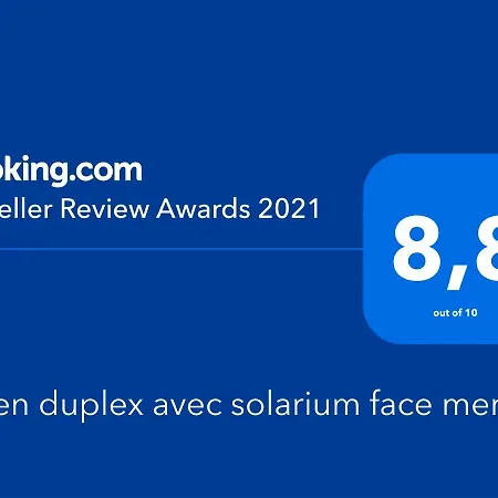アパート T2 En Duplex Avec Solarium Face